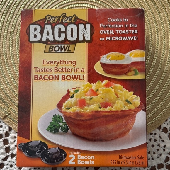As Seen On TV Other - BRAND NEW IN BOX Bacon Bowls
